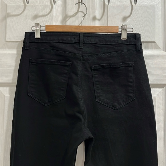 L’AGENCE Oriana High Rise Black Jeans - Picture 8 of 15